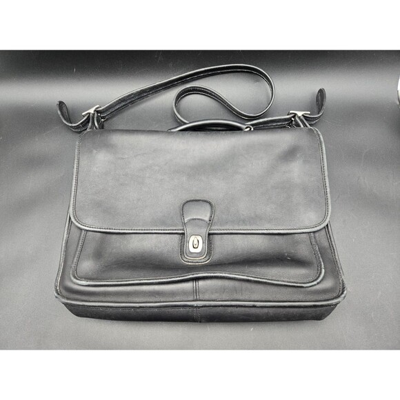Coach Bag Metropolitian Portfolio Messenger Mens Leather Satchel B6C-5180 USA